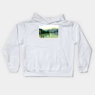 Lake Como, Italy Kids Hoodie